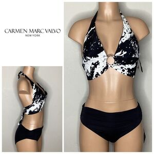New. Carmen Marc Valvo black bikini. Small. Retails $139